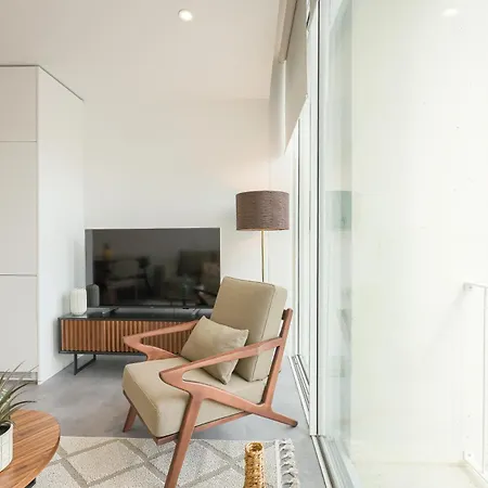 Aveiro Central Apartment דירה