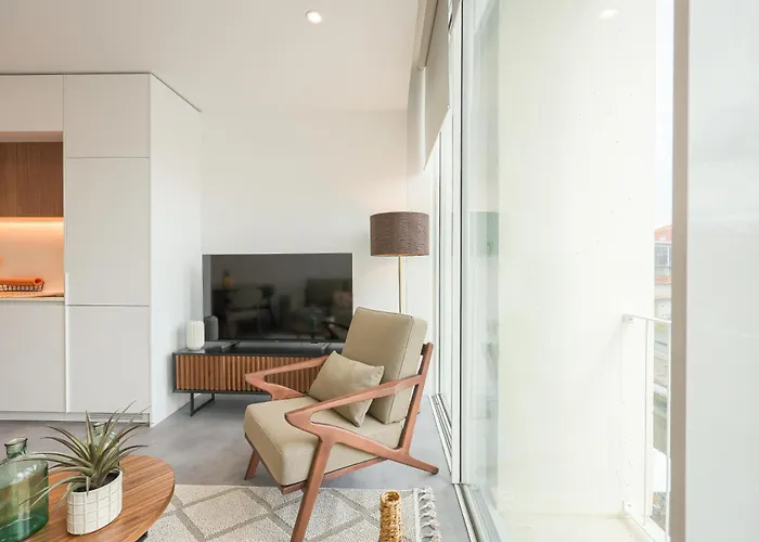 Aveiro Central Appartment شقة